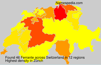 Surname Ferrante in Switzerland Surname Ferrante in Switzerland