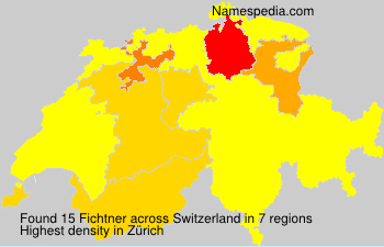 Surname Fichtner in Switzerland Surname Fichtner in Switzerland