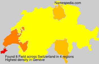 Surname Field in Switzerland Surname Field in Switzerland