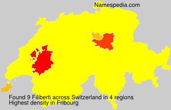 Surname Filiberti in Switzerland Surname Filiberti in Switzerland