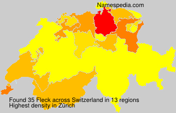 Surname Fleck in Switzerland Surname Fleck in Switzerland