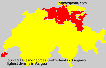 Surname Fleissner in Switzerland Surname Fleissner in Switzerland