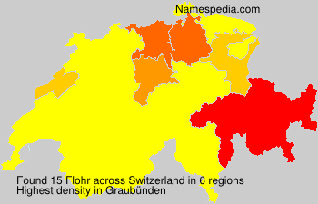 Surname Flohr in Switzerland Surname Flohr in Switzerland