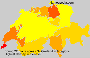 Surname Floris in Switzerland Surname Floris in Switzerland