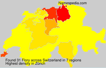 Surname Flory in Switzerland Surname Flory in Switzerland