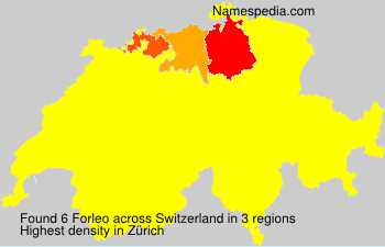 Surname Forleo in Switzerland Surname Forleo in Switzerland