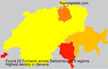 Surname Formenti in Switzerland Surname Formenti in Switzerland