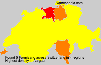 Surname Formisano in Switzerland Surname Formisano in Switzerland