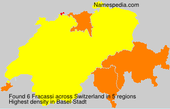 Surname Fracassi in Switzerland Surname Fracassi in Switzerland