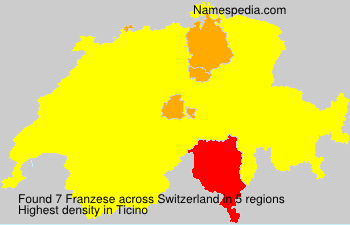 Surname Franzese in Switzerland Surname Franzese in Switzerland