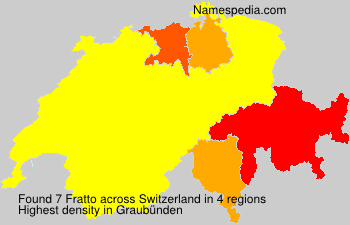 Surname Fratto in Switzerland Surname Fratto in Switzerland