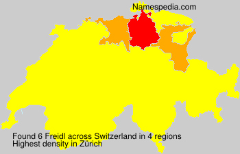 Surname Freidl in Switzerland Surname Freidl in Switzerland