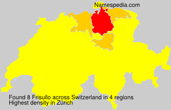 Surname Frisullo in Switzerland Surname Frisullo in Switzerland