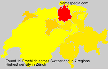 Surname Froehlich in Switzerland Surname Froehlich in Switzerland
