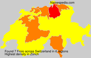 Surname Froio in Switzerland Surname Froio in Switzerland
