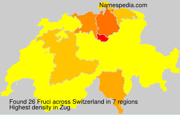 Surname Fruci in Switzerland Surname Fruci in Switzerland