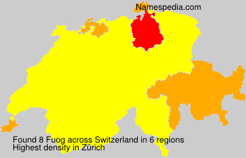 Surname Fuog in Switzerland Surname Fuog in Switzerland