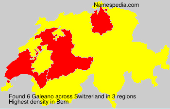 Surname Galeano in Switzerland Surname Galeano in Switzerland