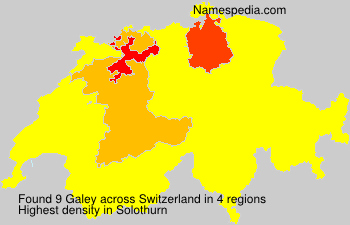 Surname Galey in Switzerland Surname Galey in Switzerland
