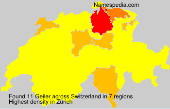 Surname Geiler in Switzerland Surname Geiler in Switzerland
