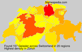 Surname Geissler in Switzerland Surname Geissler in Switzerland