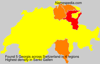 Surname Georgis in Switzerland Surname Georgis in Switzerland