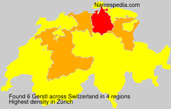 Surname Gerstl in Switzerland Surname Gerstl in Switzerland