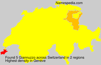 Surname Giannuzzo in Switzerland Surname Giannuzzo in Switzerland