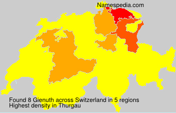 Surname Gienuth in Switzerland Surname Gienuth in Switzerland