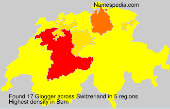 Surname Glogger in Switzerland Surname Glogger in Switzerland