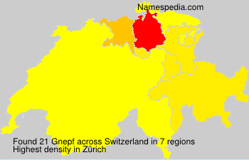 Surname Gnepf in Switzerland Surname Gnepf in Switzerland
