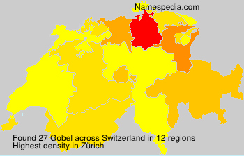Surname Gobel in Switzerland Surname Gobel in Switzerland