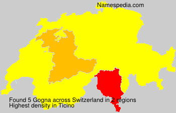 Surname Gogna in Switzerland Surname Gogna in Switzerland