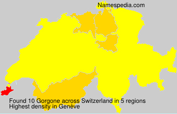 Surname Gorgone in Switzerland Surname Gorgone in Switzerland