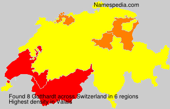 Surname Gotthardt in Switzerland Surname Gotthardt in Switzerland
