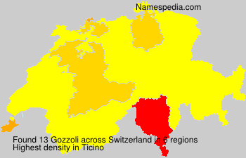 Surname Gozzoli in Switzerland Surname Gozzoli in Switzerland