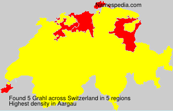 Surname Grahl in Switzerland Surname Grahl in Switzerland
