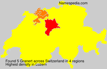 Surname Granert in Switzerland Surname Granert in Switzerland