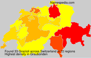 Surname Grazioli in Switzerland Surname Grazioli in Switzerland