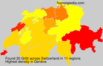 Surname Gritti in Switzerland Surname Gritti in Switzerland