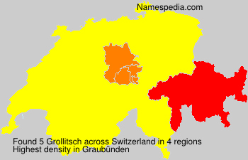 Surname Grollitsch in Switzerland Surname Grollitsch in Switzerland
