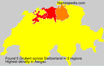 Surname Grubert in Switzerland Surname Grubert in Switzerland