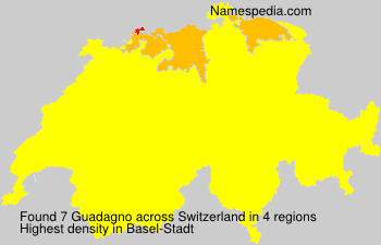 Surname Guadagno in Switzerland Surname Guadagno in Switzerland