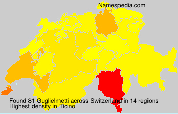 Surname Guglielmetti in Switzerland Surname Guglielmetti in Switzerland