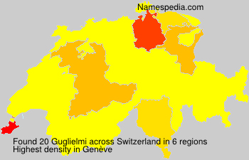 Surname Guglielmi in Switzerland Surname Guglielmi in Switzerland