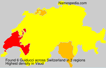 Surname Guiducci in Switzerland Surname Guiducci in Switzerland