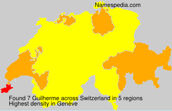 Surname Guilherme in Switzerland Surname Guilherme in Switzerland