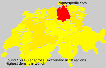 Surname Gujer in Switzerland Surname Gujer in Switzerland