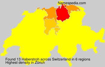 Surname Haberstroh in Switzerland Surname Haberstroh in Switzerland