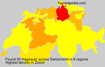 Surname Hagnauer in Switzerland Surname Hagnauer in Switzerland